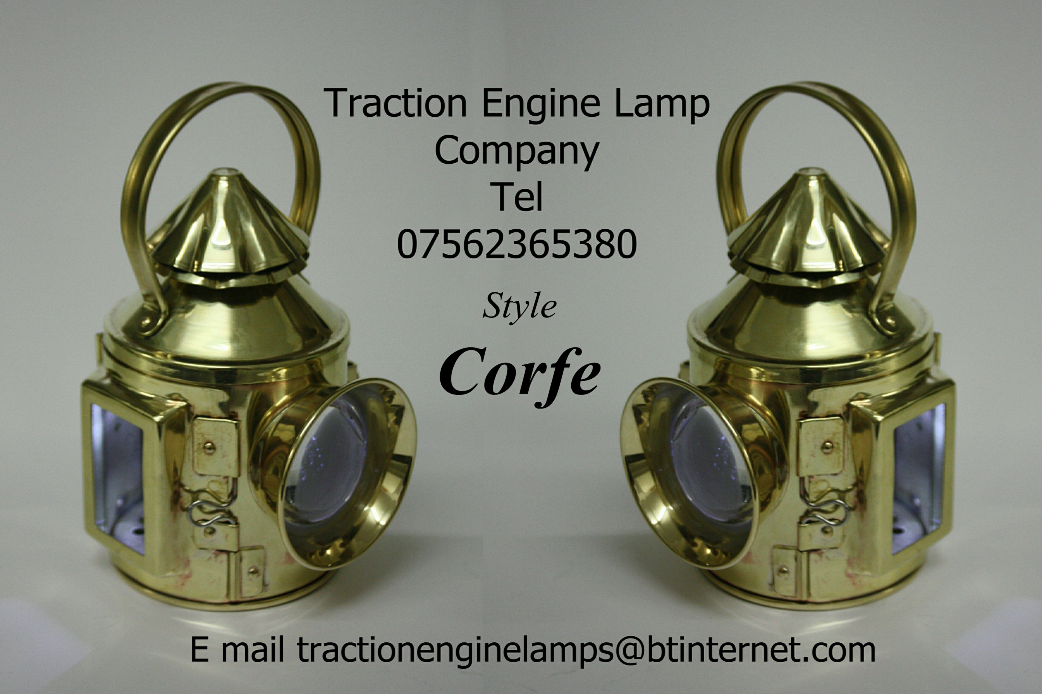 Corfe Tracton engine Lamp